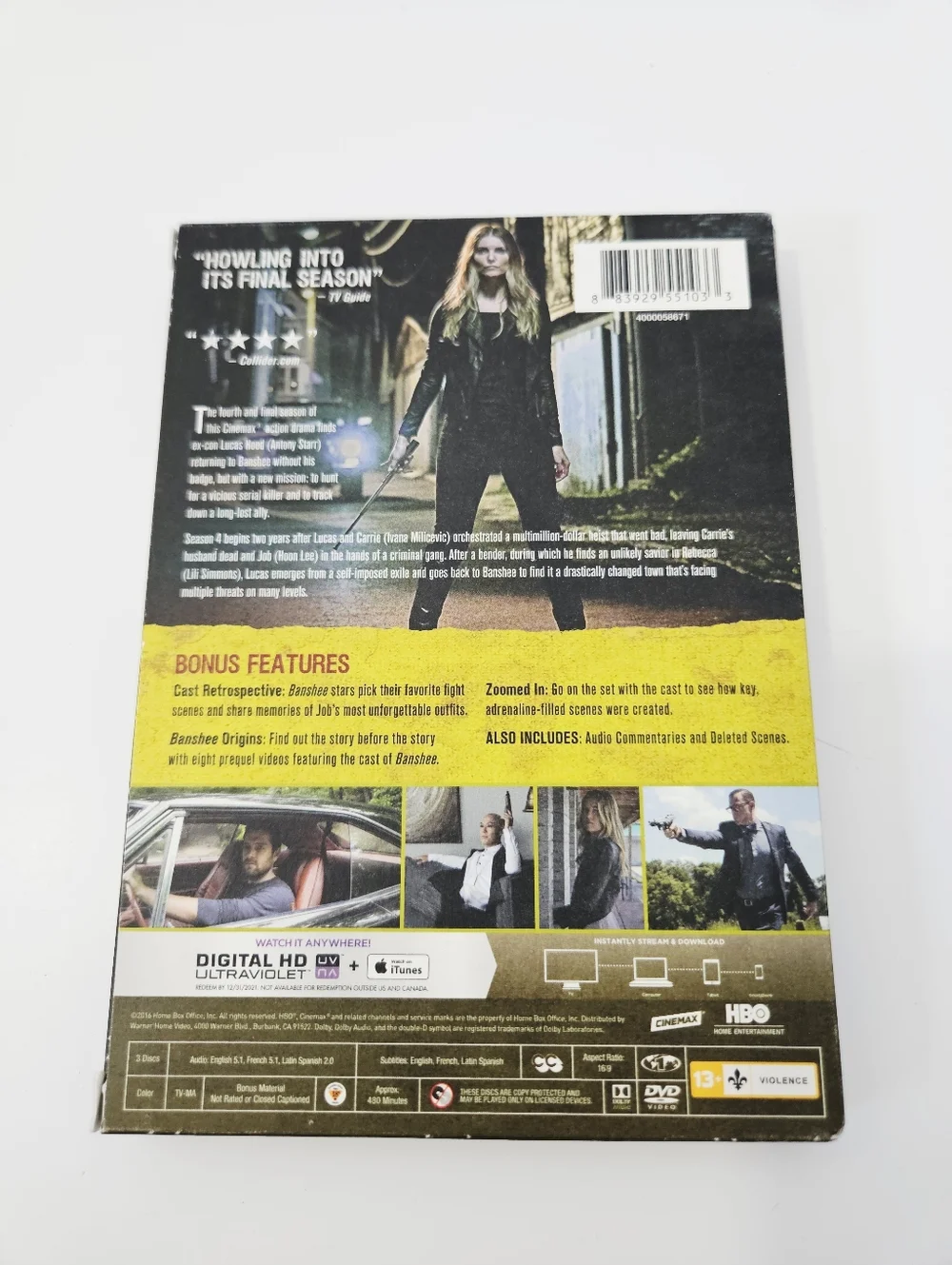Banshee The Final Season DVD Season 4 Complete - Picture 2 of 4